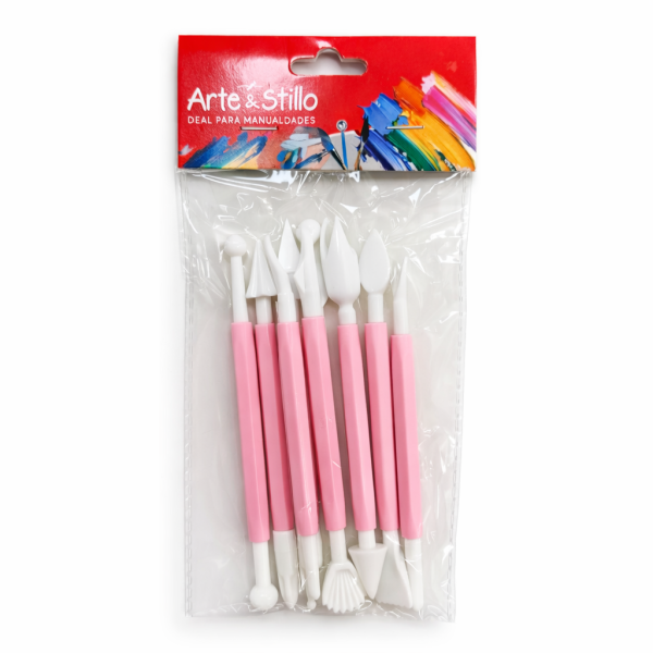 Set de 8 Estecas pastel - Imagen 2