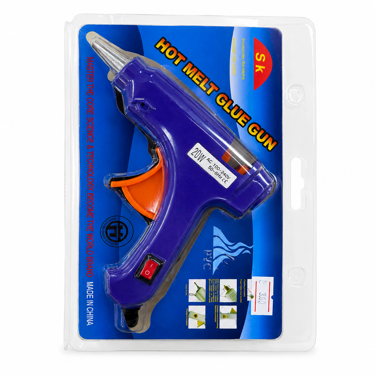 Hot melt glue gun