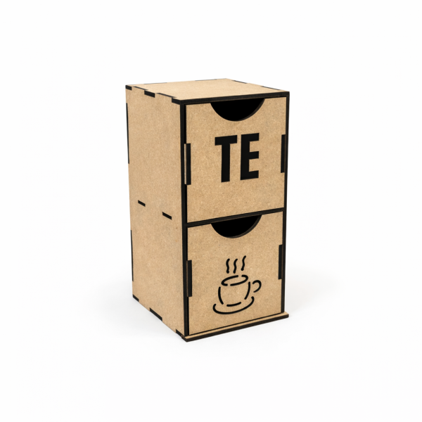 Caja de té MDF - Imagen 2
