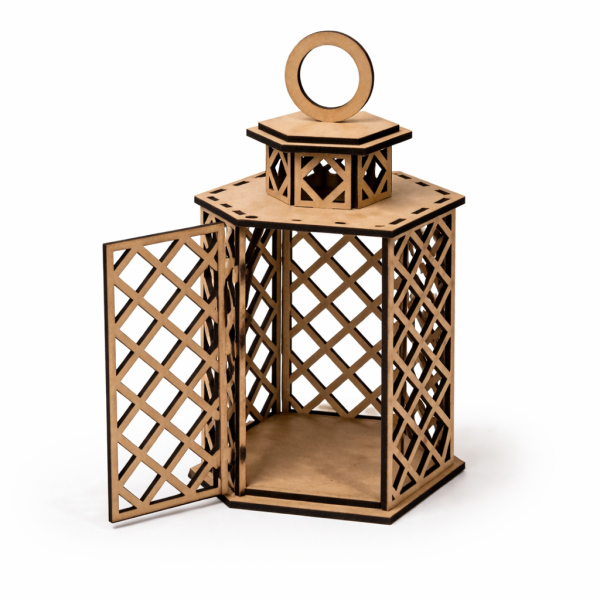 Farol calado MDF - Imagen 2