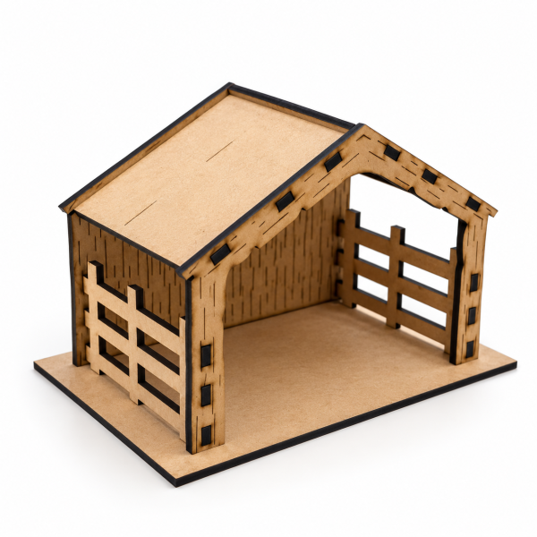 Pesebre de MDF 3mm - Imagen 2