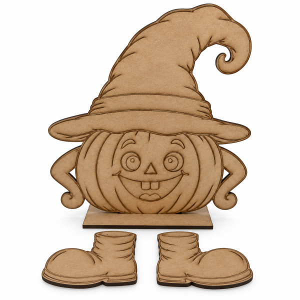 Calabaza de Halloween MDF 3mm - Imagen 4