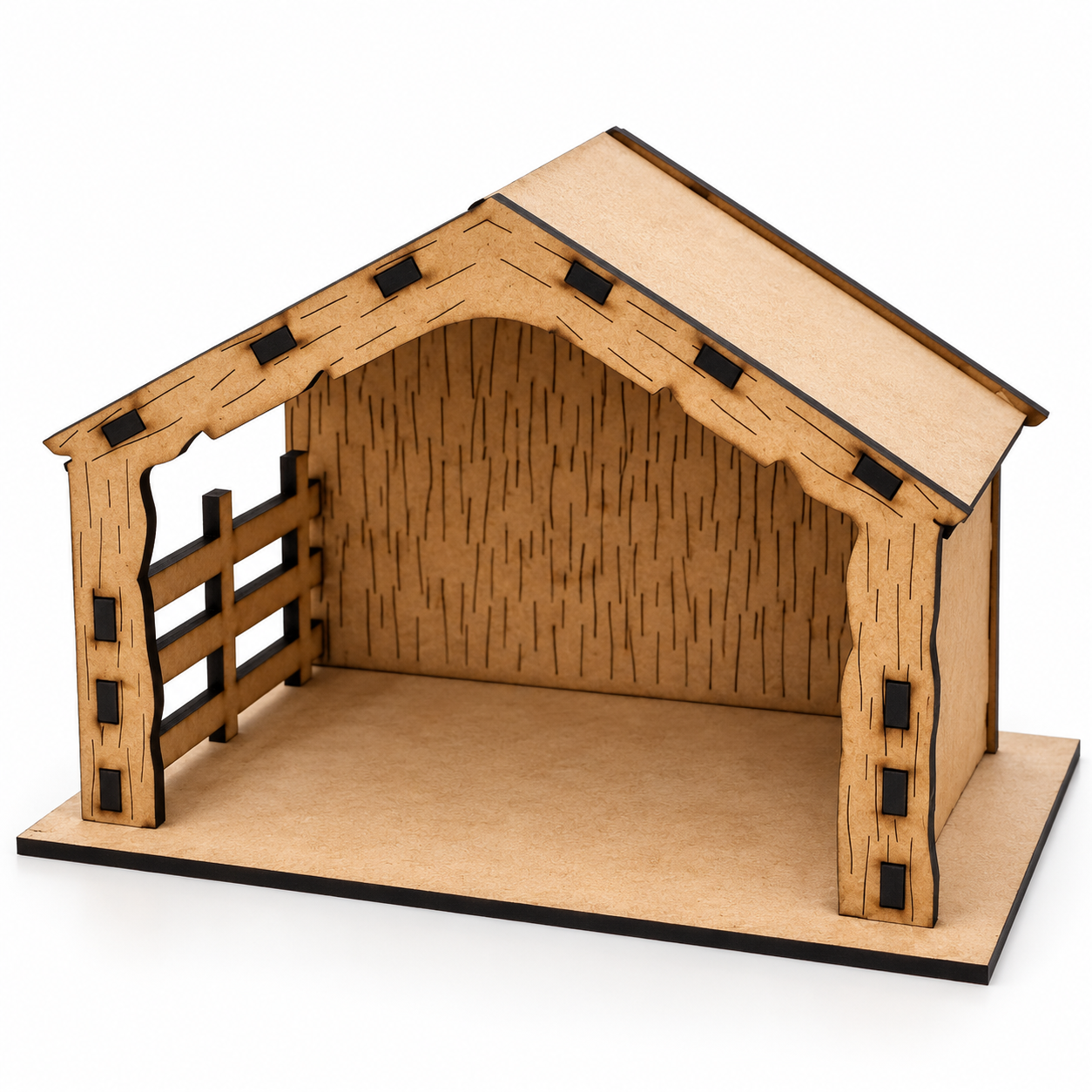 Pesebre de MDF 3mm