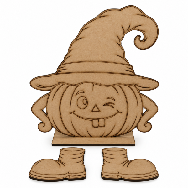 Calabaza de Halloween MDF 3mm - Imagen 5