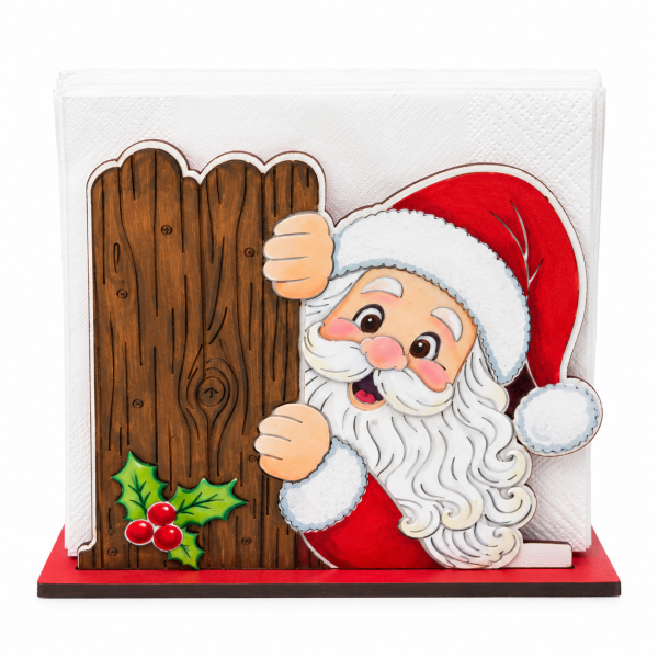 Servilletero de Papá Noel - Imagen 2