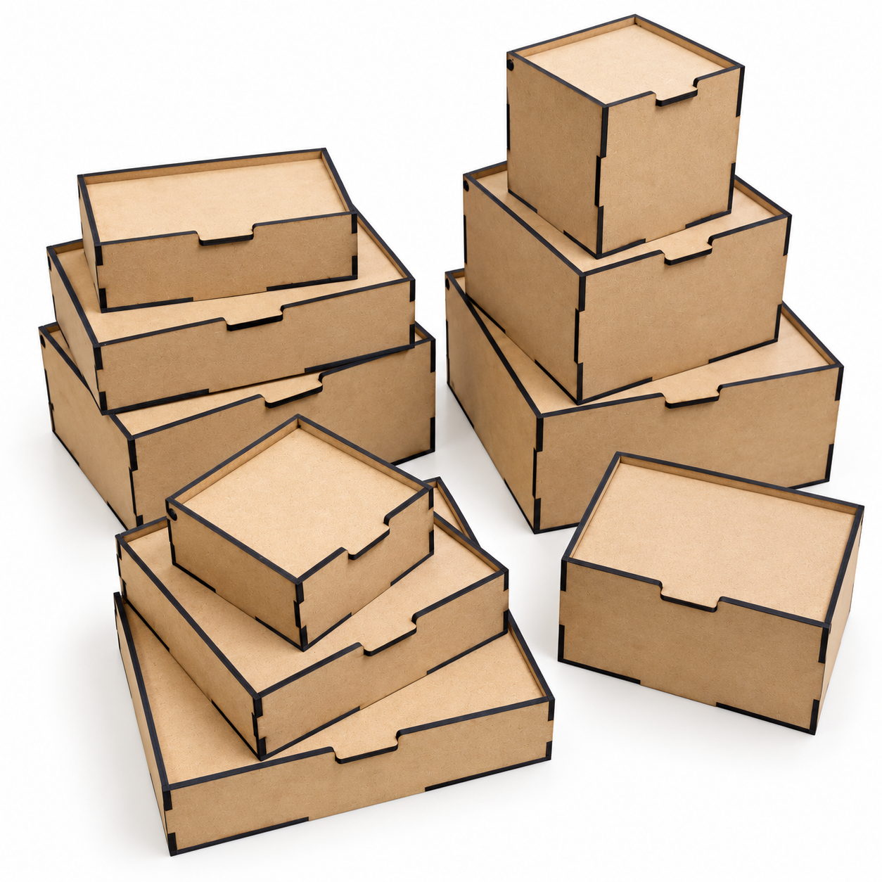 Cajas Organizadoras MDF 3mm Distintas Medidas