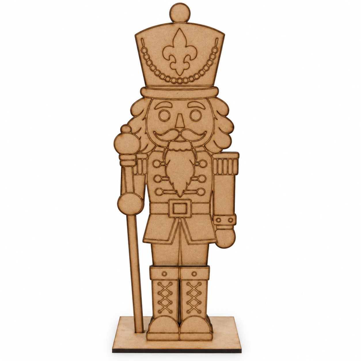 Cascanueces Navideño MDF 3mm