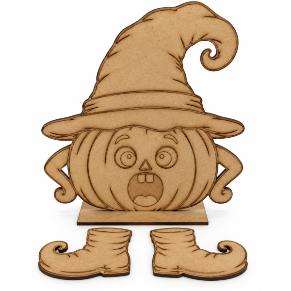 Calabaza de Halloween MDF 3mm - Imagen 3